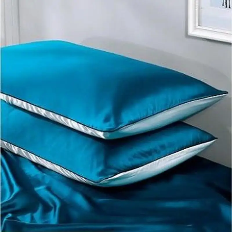 100% шелк тутового шелкопряда высокое качество сатин односторонняя наволочка