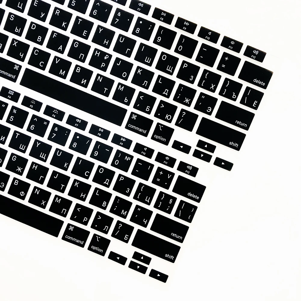 Чехлы для клавиатуры с русской раскладкой macbook Air13 2020 новинка чехол Air13.3 ноутбука