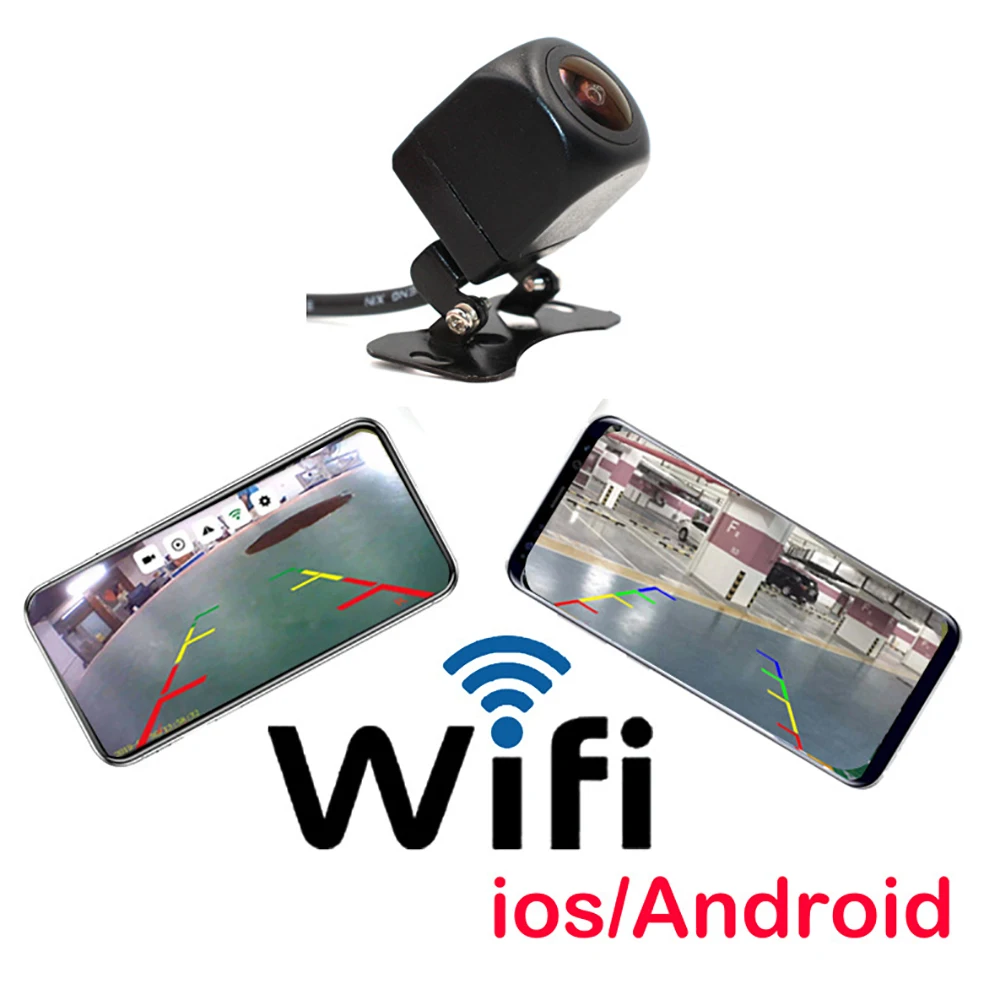 Профессиональная Wi Fi беспроводная автомобильная камера высокого качества HD 720P