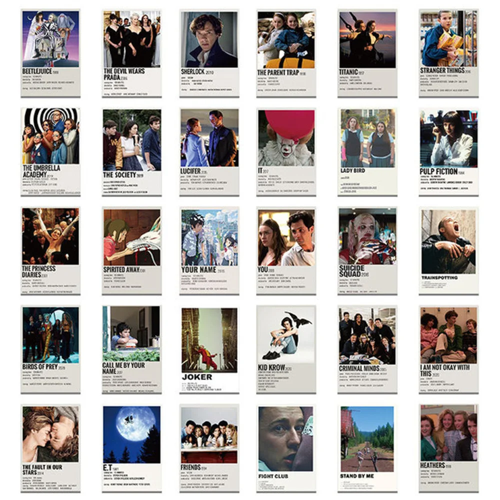 Классический кинопостер граффити водонепроницаемая наклейка на чемодан ноутбук