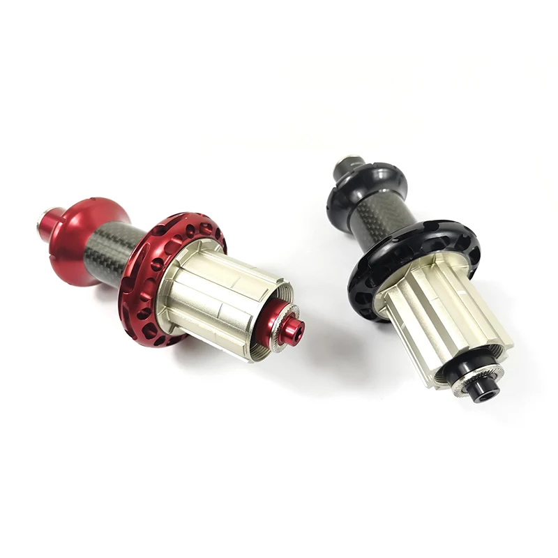 

Powerway R36 straight pull road bike carbon rear hub QR 130mm 21H G3 24H 24H G3 2:1 holes Campy HG 10s 11s XDR 12s cassette body