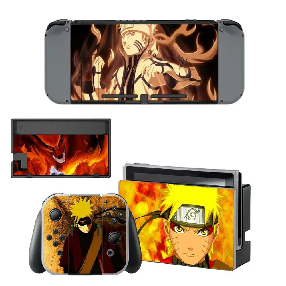 YSNS0728 Наклейки для nintendo switch, аниме, Наруто, переключатель, наклейки для nintendo Switch, консоль Joy-con, контроллер, док-станция - Цвет: YSNS0728