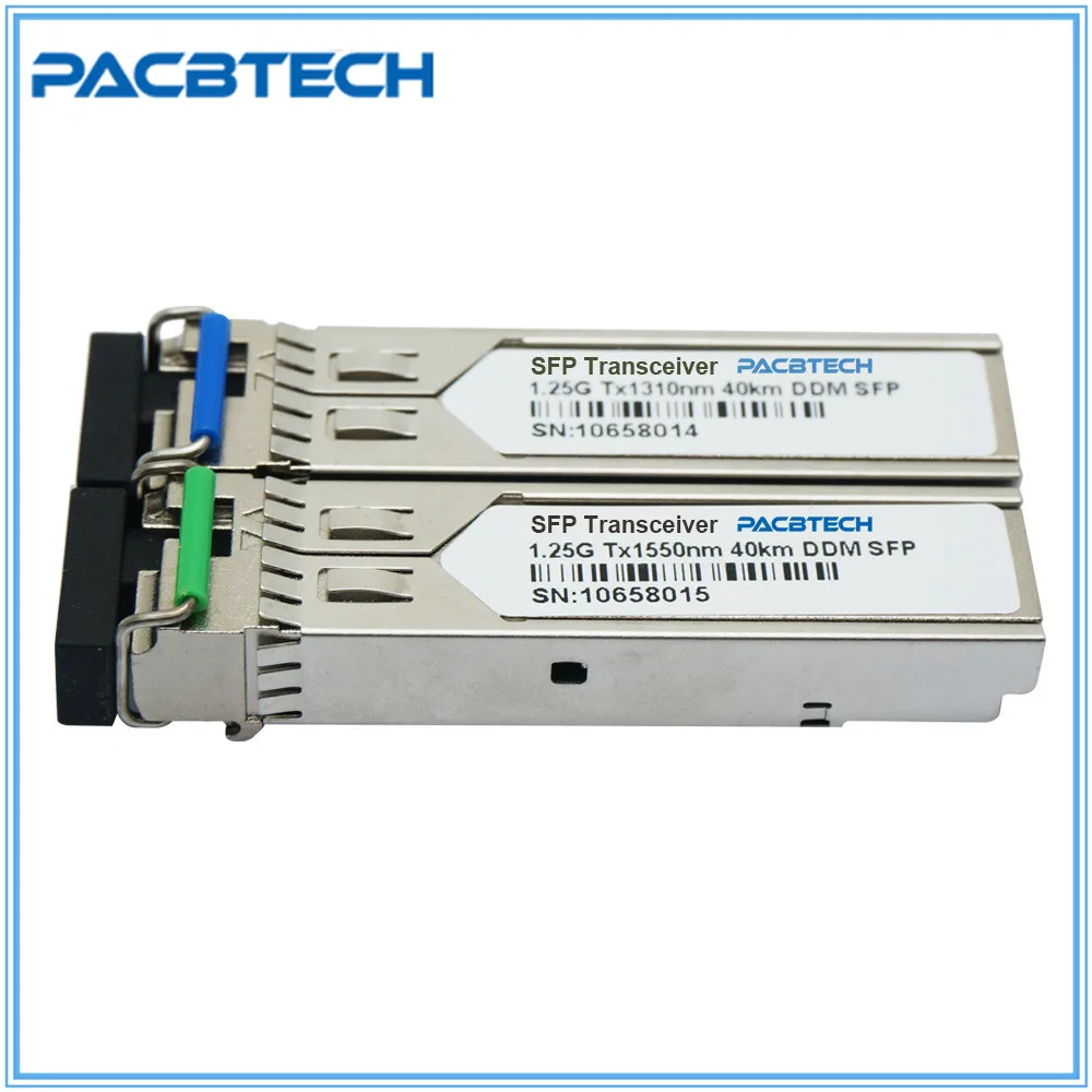 40 км 1 25G BiDi/WDM SFP модуль нм/Нм SC/LC совместимый волоконно-оптический трансивер