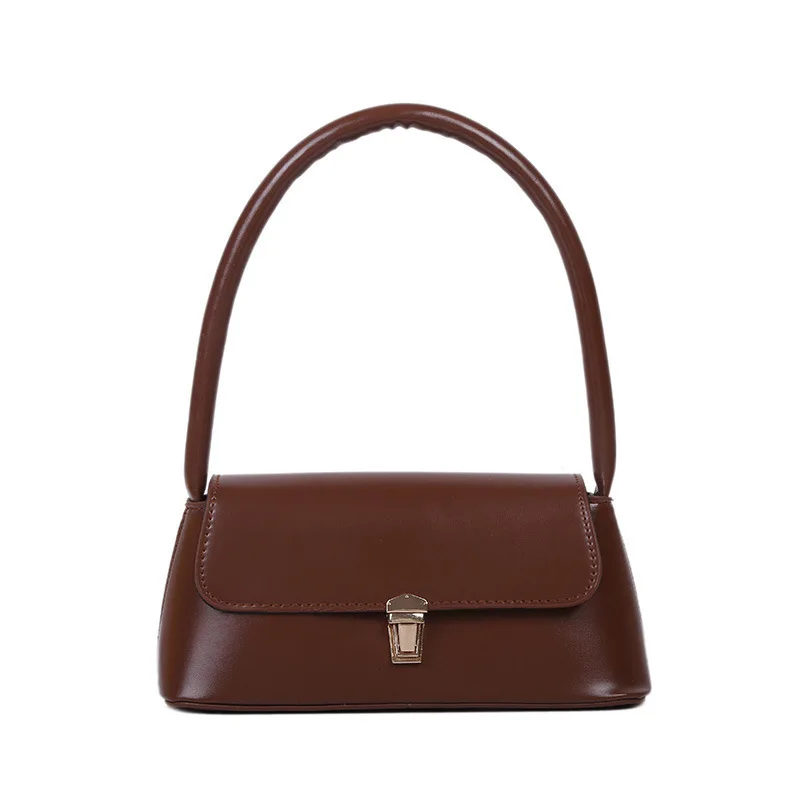 

Classic Baguette Bag for Women Purses and Handbags Luxury Designer 2021 Crocodile Pattern Small Shoulder Bags Ladies Office