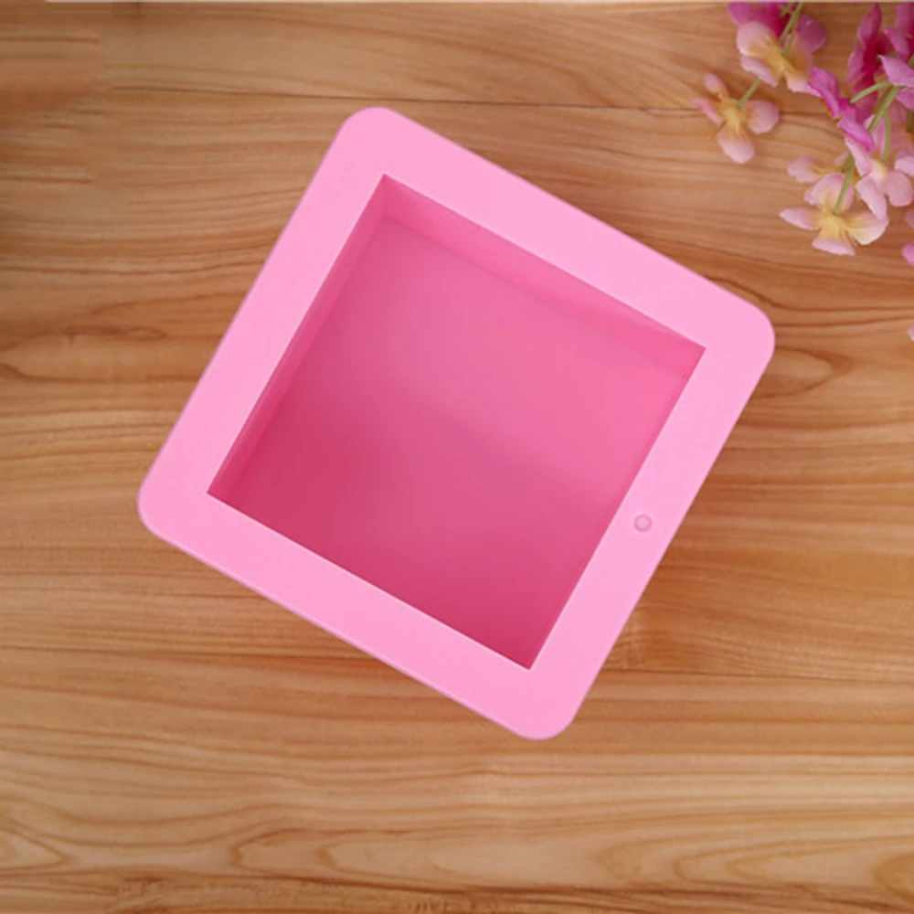 500 мл форма для мыла квадратный силиконовый инструмент выпечки торта овальной