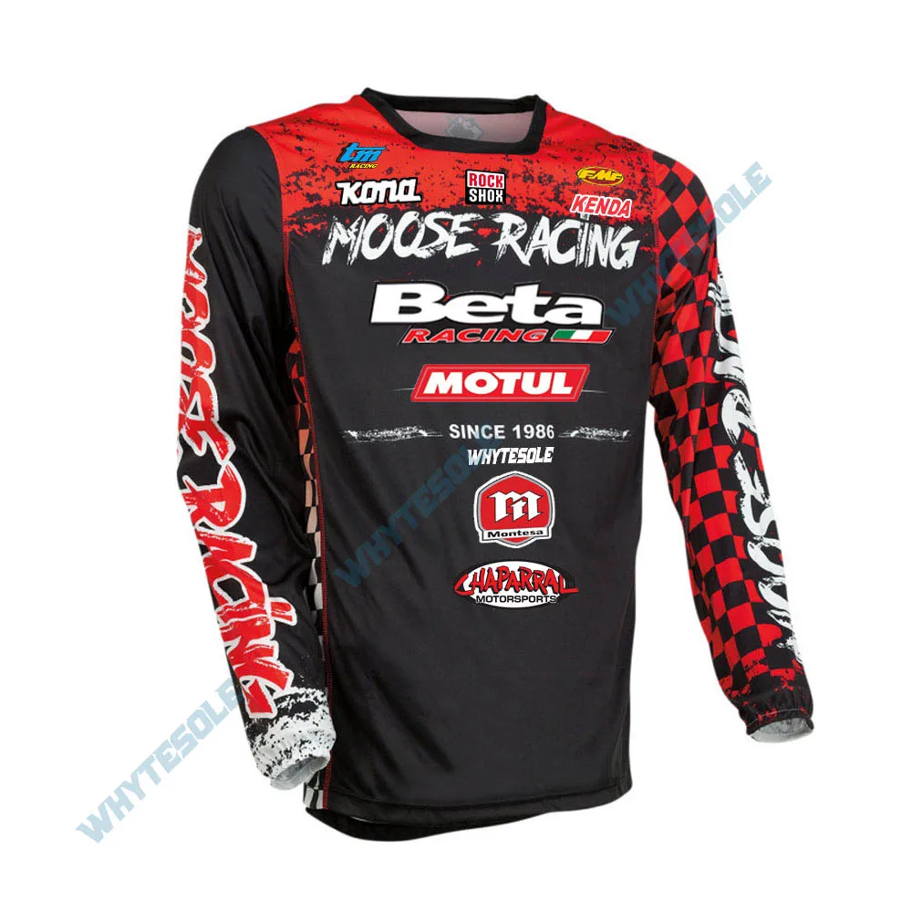 Team bmx moto cross Джерси для эндуро mtb Горный MX горный велосипед DH одежда на заказ maillot
