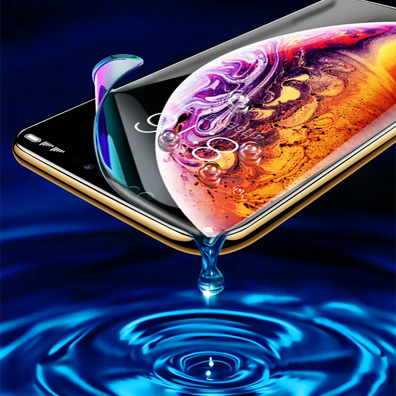 Ламорния 20D защитная пленка для экрана (фронтальная и задняя) для iPhone 2019 5.8/6.1/6.5 XS Гидрогель Soft Film Apple Max XR X S on.