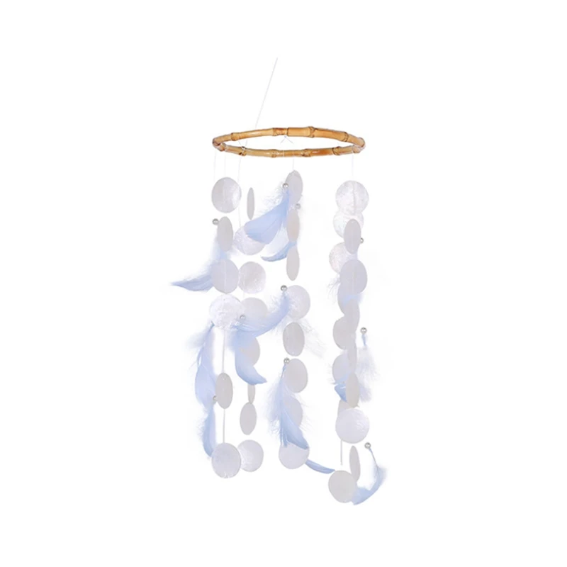 

Natural Shell Dream Catcher Home Ornament Innovative Gifts Wind Chimes Dreamcatcher Feathers Outdoor Wall Hangings Decor