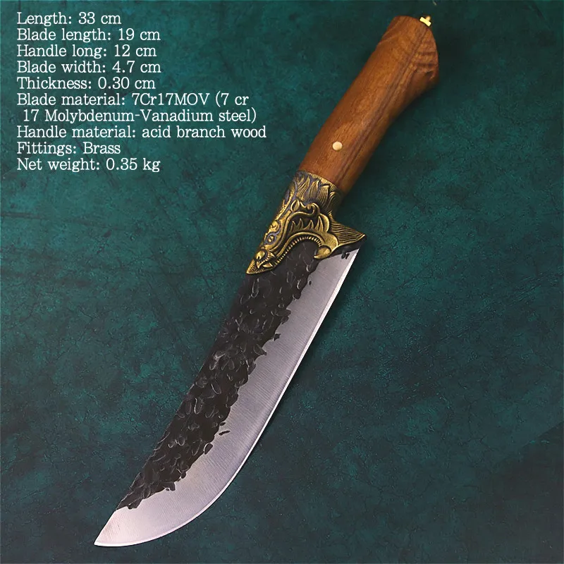 Кухонный нож Longquan ручной работы набор ножей-призраков режущие предметы ножей для