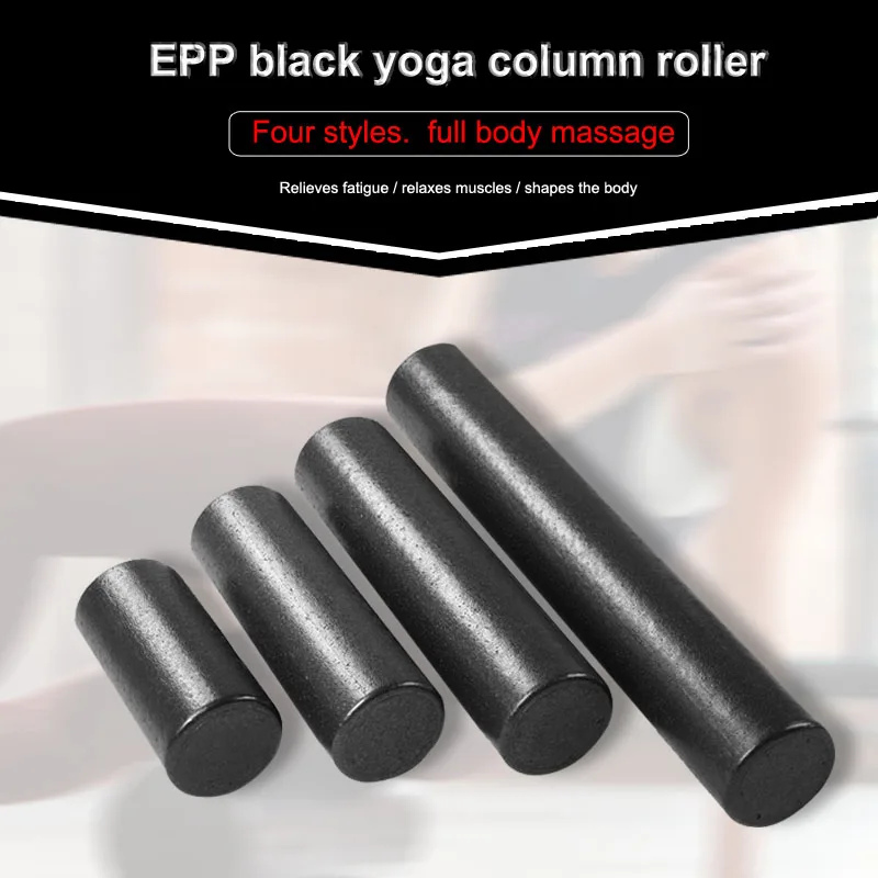 

EPP Solid Core Foam Roller Grey 60/30/45CM Smooth Yoga Foam Roller Blocks Yoga Pilates Exercise Gym Equipment