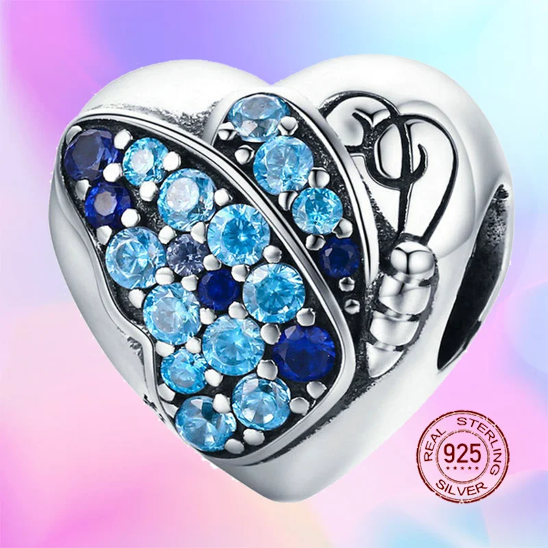 

100% Real 925 Sterling Silver Kid Animal Charm Fit Original Pandora Bracelet Making Fashion DIY Jewelry For Women