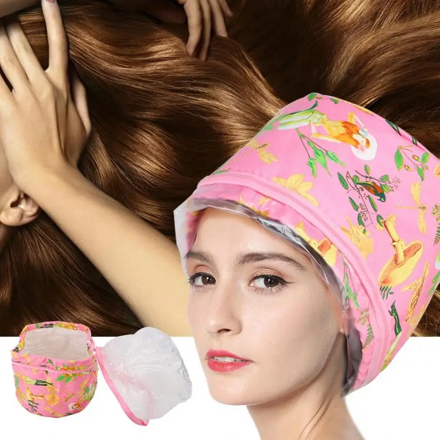 Электрическая маска для волос нагревающая масло колпачок окрашивания уход за