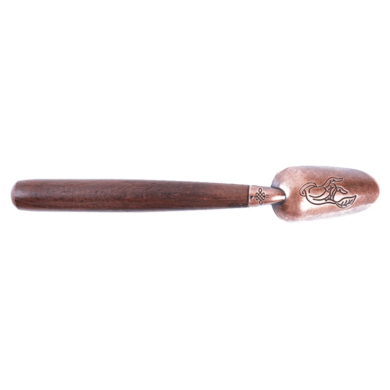 

2021 Metal Tea Spoon Wooden Handle Honey Sauce Suger Spoons Coffee Scoop Tea Utensil Kitchen Accessorie Tableware