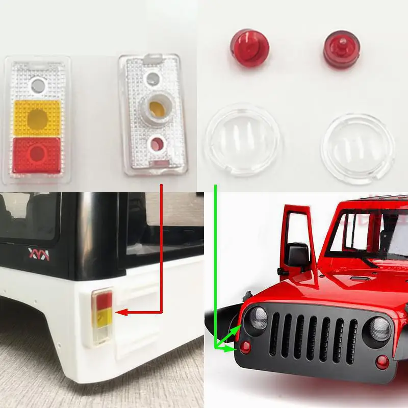 Модель 1/10 подъемный автомобиль JEEP SCX10II подходит для осевого колеса 90046 90047 313 мм