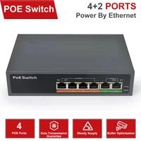 professional 24 ports 10100mbps mini poe switch 48v 1a power over ethernet network switch for cctv ip camera
