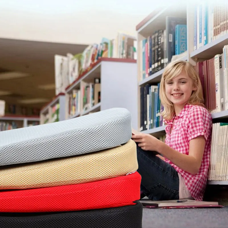 

Comfortable Car Seat Cushion Wedge Pad with Non-Slip Bottom for Car Office Home F-Best