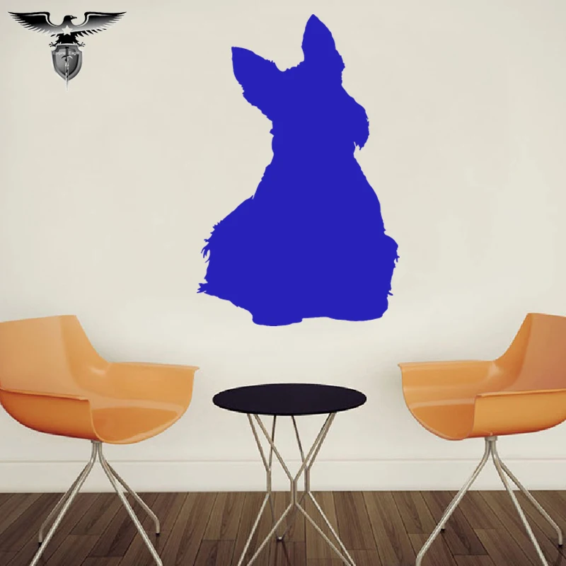 EmpireYing 3 Size 8 Colors Scottish Terrier Cute Pet Animal Model Dog Car Sticker Truck Window Bumper SUV Door Kayak Vinyl Decal |