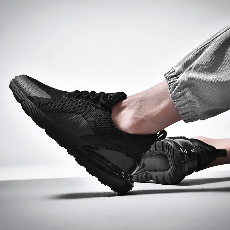 

Mens Running Shoes 2021 Men 's Air Cushion Sneakers Soft Comfortable Jogging Male Shoes Outdoor Big Size Sneakers Man Q9