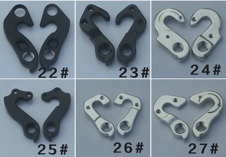 

21-49NEW MTB Mountain Bike Bicycle Rear Derailleur Hanger,Frame Dropout, Drop out, Gear Mech Hangers