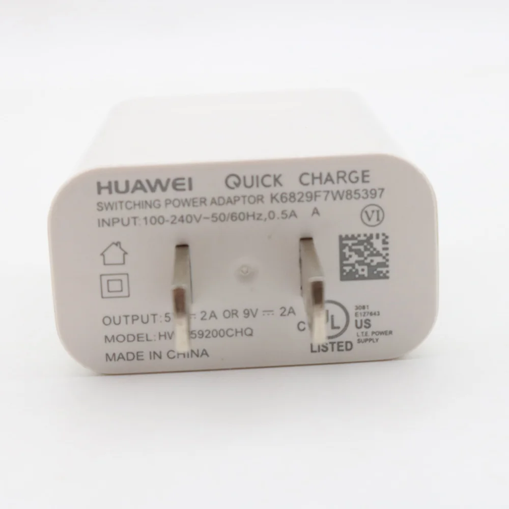 Original Huawei Charger 5V/2A 9V/2A USB Fast Charging For P8 P9 Plus Lite Honor 8 9 Mate10 Nova 2 2i 3 3i charge | Мобильные