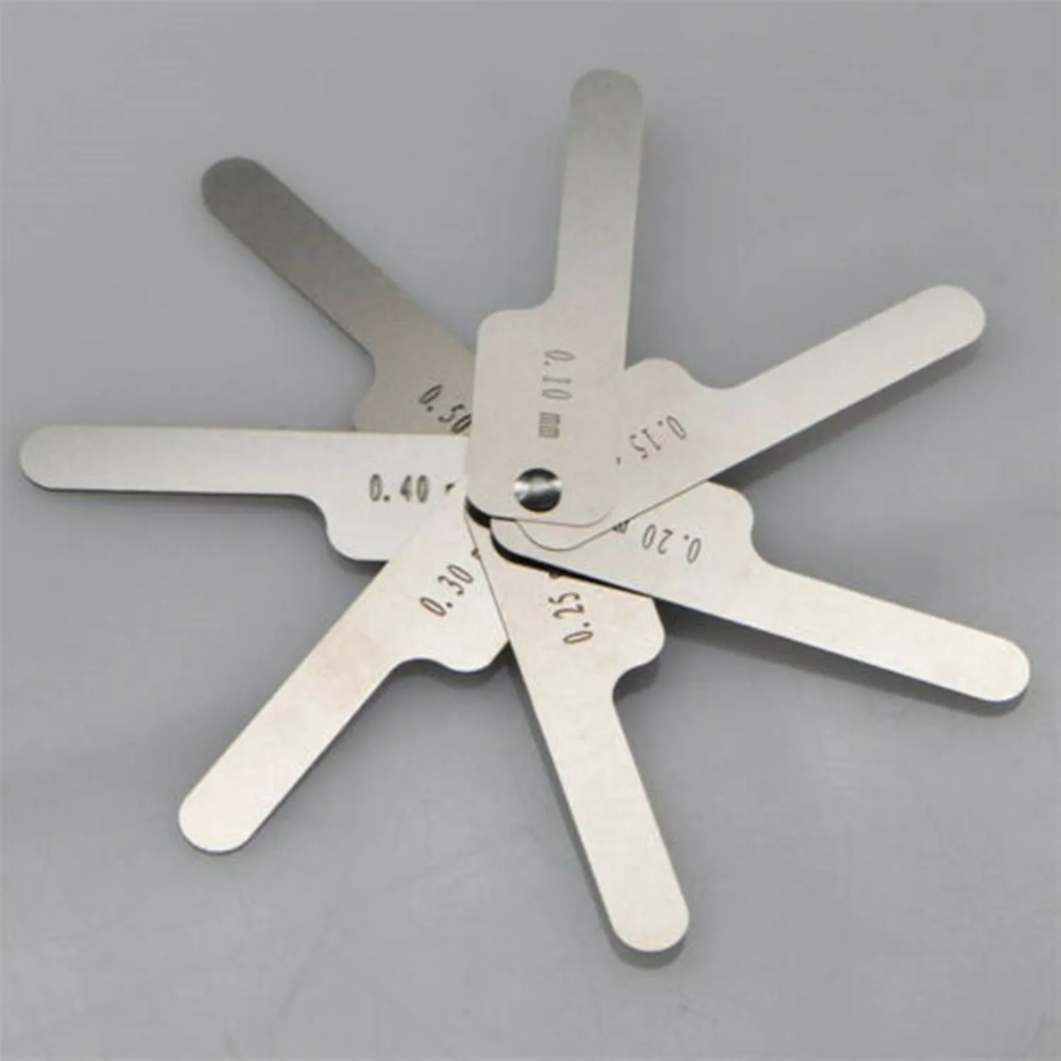 

1Set Dental Orthodontic Interproximal Reduction IPR Gauge Ruler 0.10-0.50mm