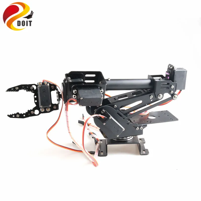 SZDOIT Wifi/Bluetooth/ручка управления полностью Металлическая 7 осевая рука робота с