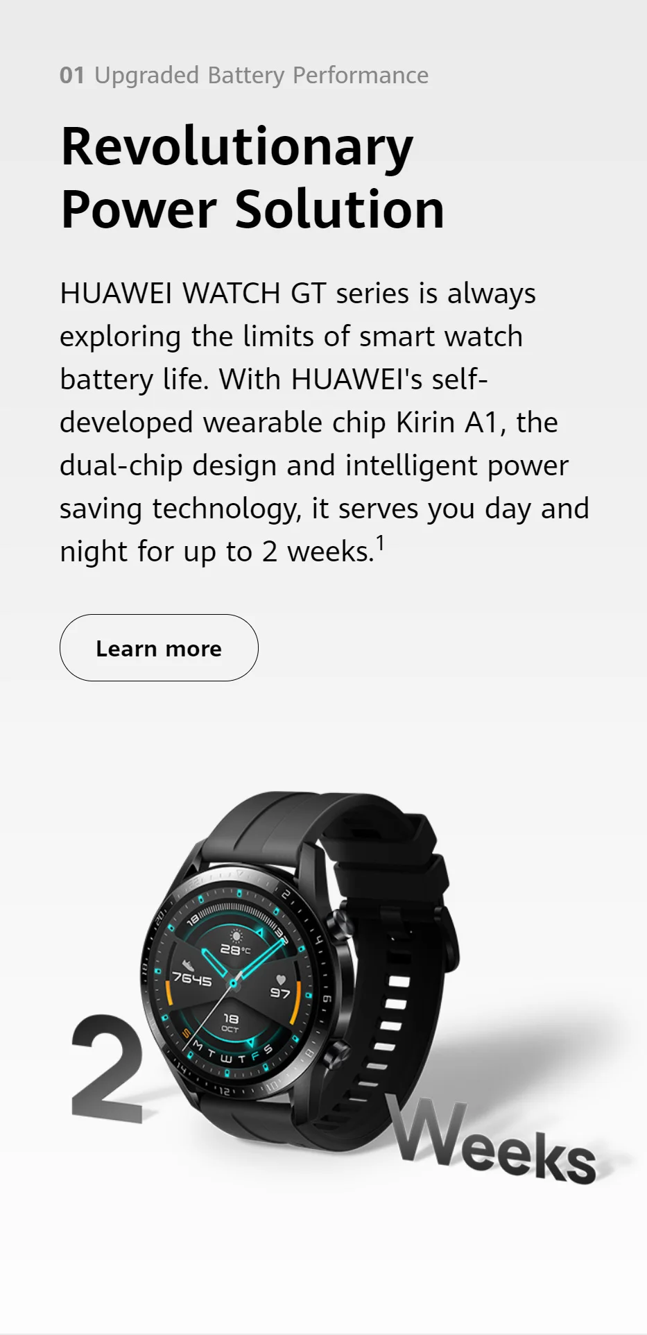 Оригинальные часы huawei GT 2 Подробнее [Kirin A1 | длительный срок службы батареи | умные спортивные режимы] революционное решение питания | Mini
