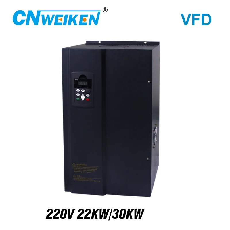 220 В 22 кВт/30 кВт VFD инвертор с переменной частотой/VFD 3HP вход выход CNC драйвер