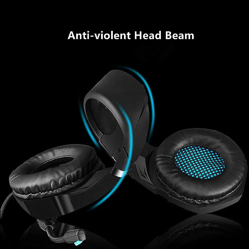 BEESCLOVER стерео игровые гарнитуры Накладные наушники с микрофоном глубокий бас для