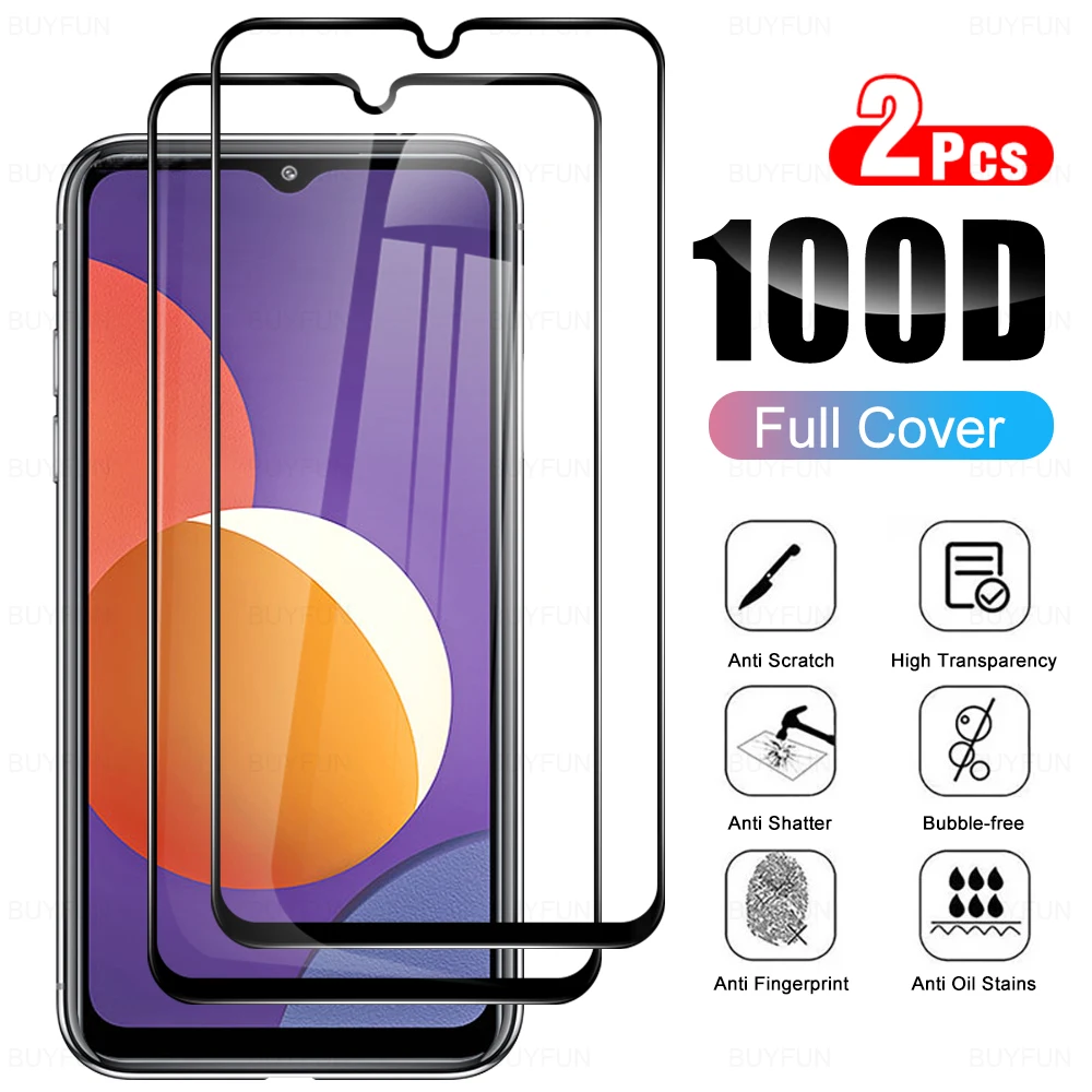 

Закаленное стекло для samsung galaxy m12 2 шт., Защитная пленка для экрана samsung galaxy m12 m, 12 m, 6,5 дюйма, полное покрытие