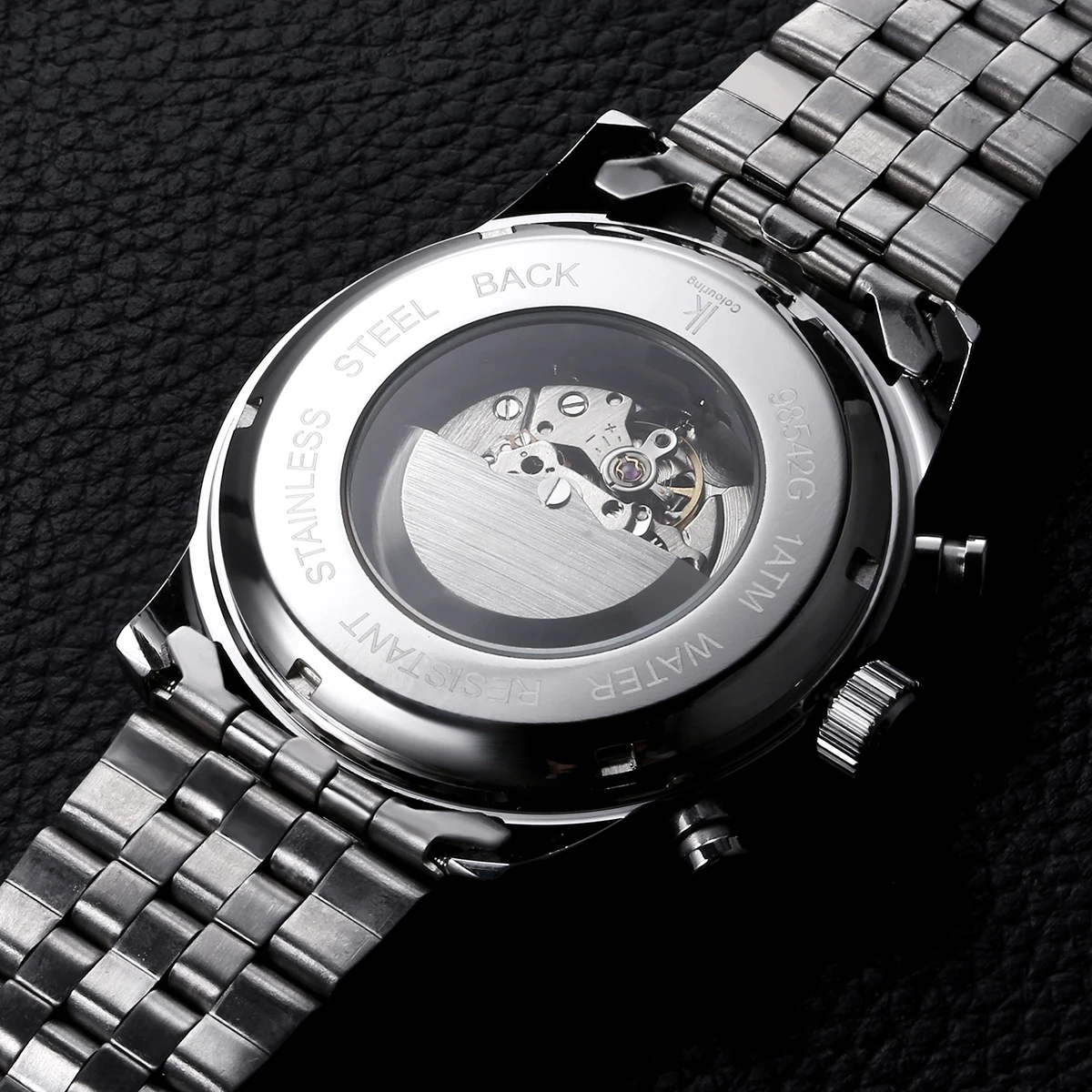 

2020New Luxury Men Self-winding Watch Fashion Casual Stainless Steel Strap Business Men Watch Men's Luxury Gift Relogio Feminino