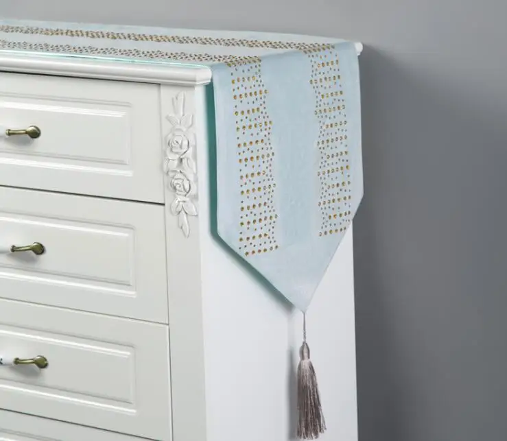 Декоративная настольная дорожка Полиэстеровая скатерть пылезащитные