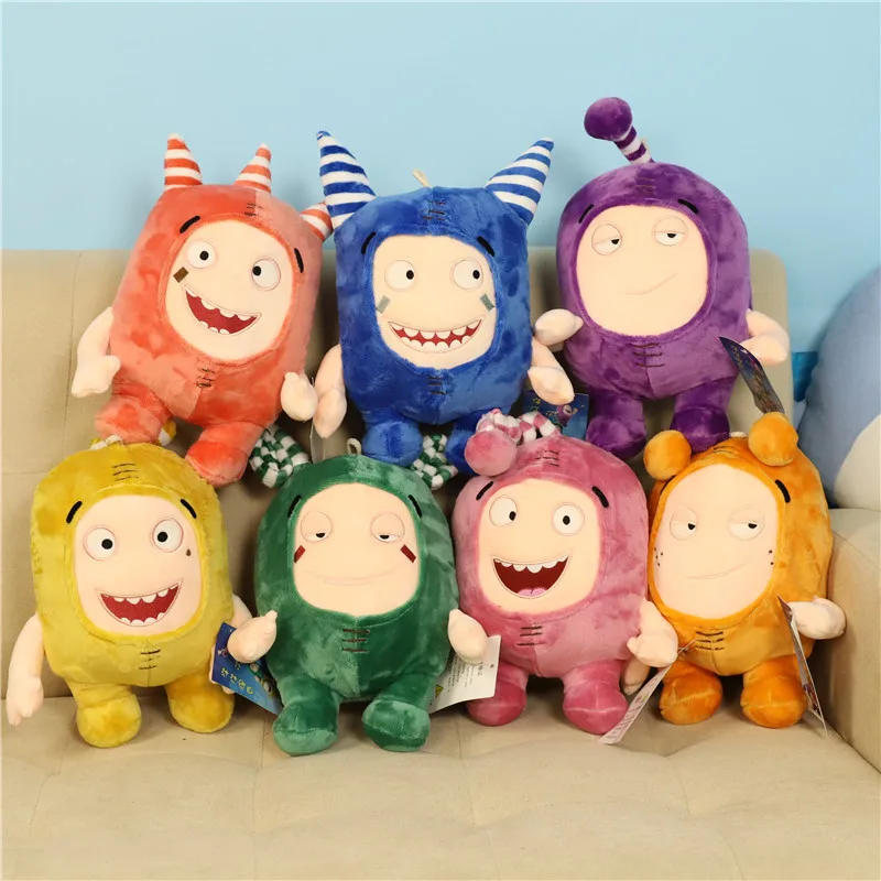 Новинка 2020 Oddbods мультяшный буйбл Pogo Zee Jeff Fuse Slick плюшевые игрушки милые мягкие