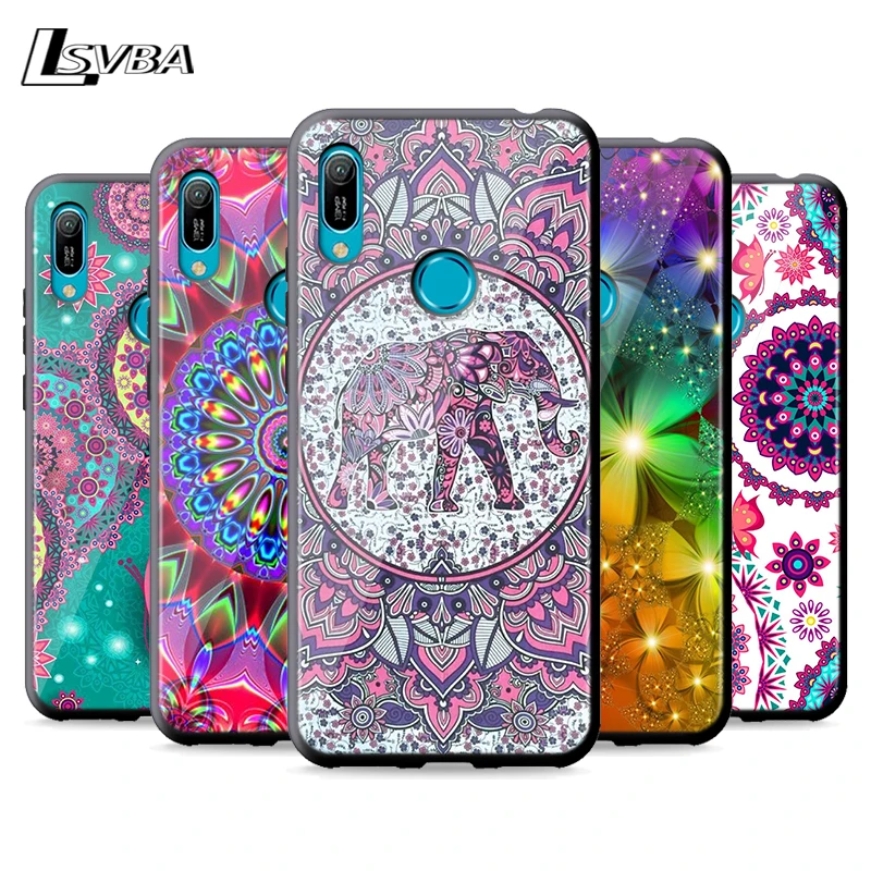 Чехол для телефона с изображением мандалы подсолнуха Huawei Mate 40 RS 30 20 20X 10 P Smart 2021 2020 Z
