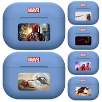 deadpool marvel blue for airpods pro 3 case protective bluetooth wireless earphone cover for air pods airpod case air pod cases