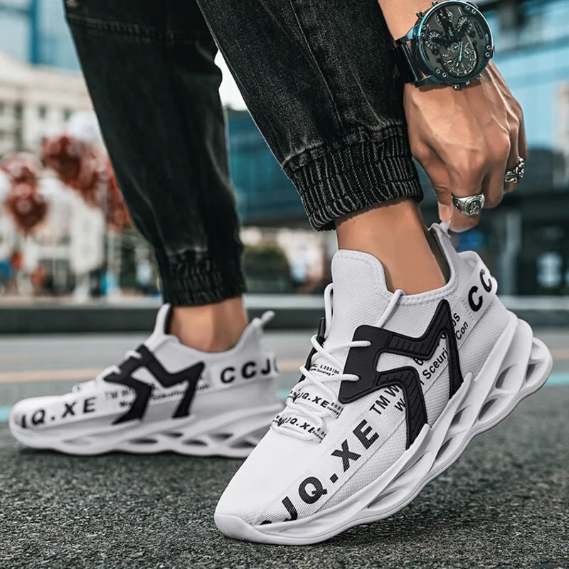

Men Casual Shoes Breathable Sneakers Men Mesh Sports Shoes Outdoor Jogging Trainers Men Gym Shoes Plus Size Zapatillas Hombre