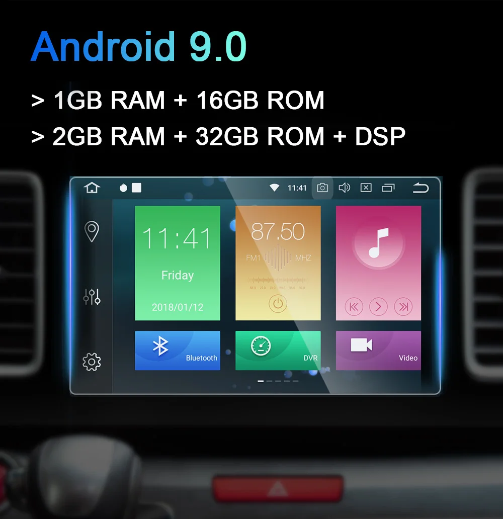 Продукт! DSP 2 ГБ+ 32 ГБ DSP Android 9,0 автомобильный мультимедийный плеер для hyundai IX35 2009- Tucson 2009- Авто навигация gps