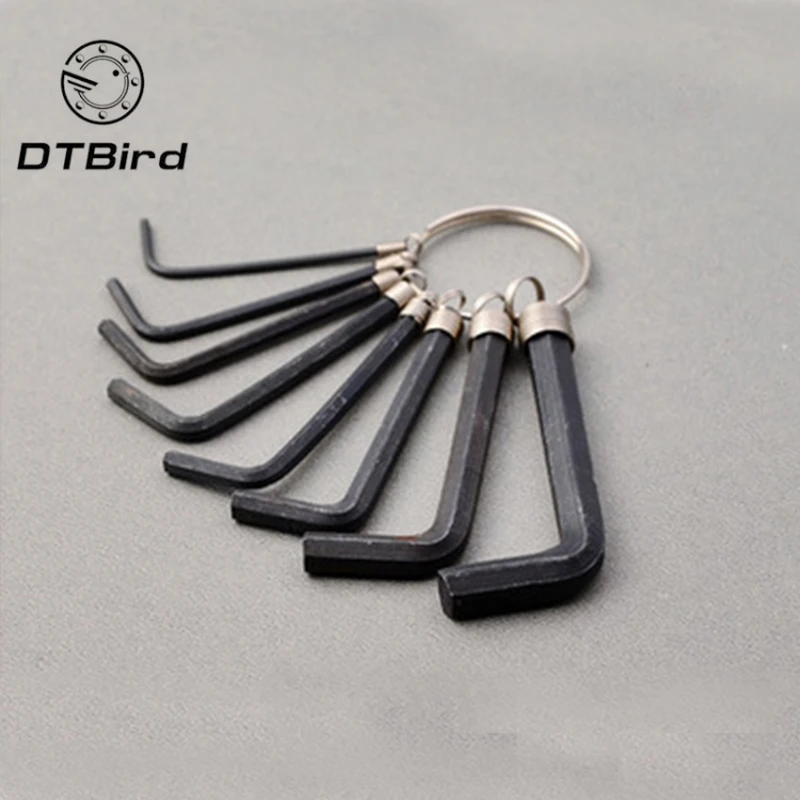 8 шт. 45 # стальной шестигранный ключ набор инструментов для ремонта велосипеда |