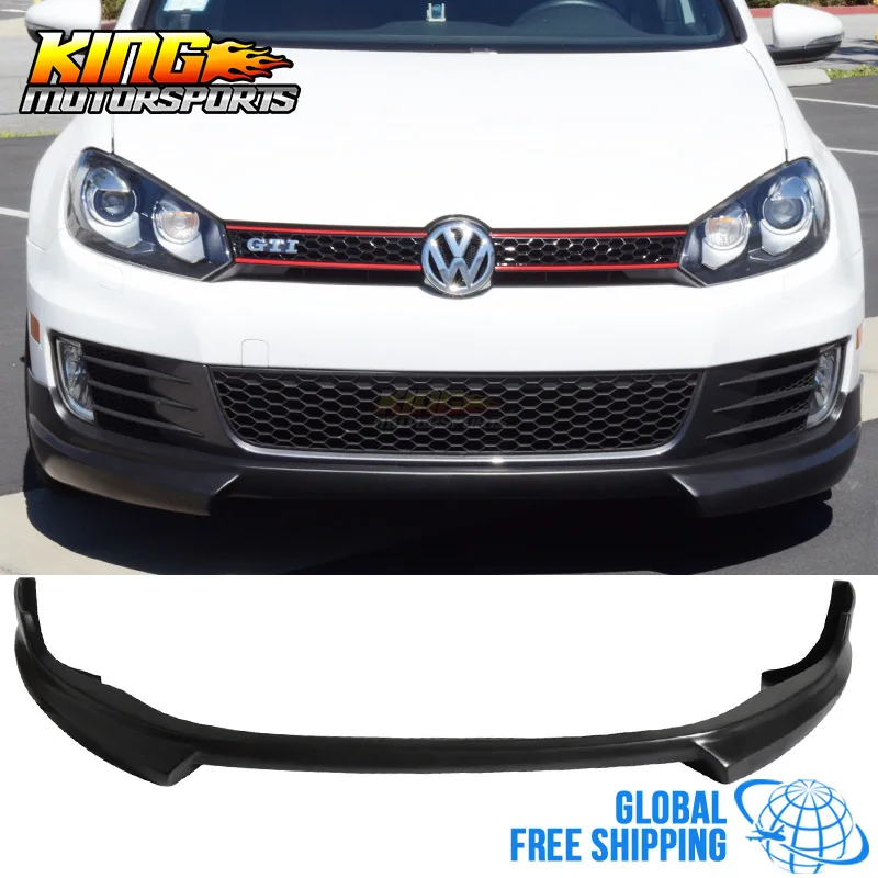 Спойлер для переднего бампера Volkswagen Golf 6 GTI RG Styel Vi Mk6 разветвитель из