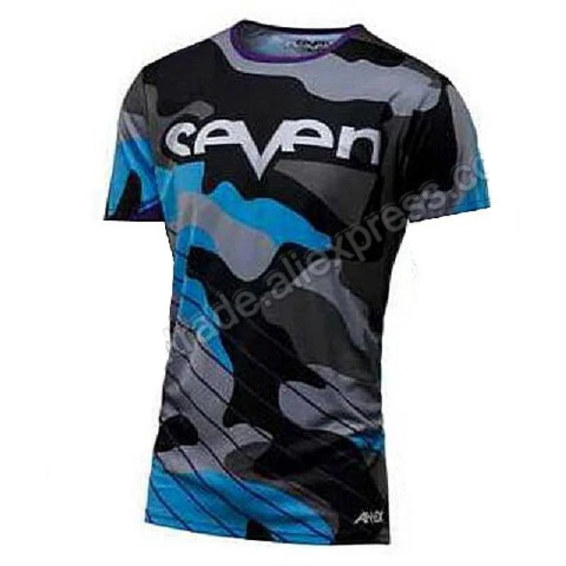 2018 Bicicleta Motocross Siete DH/de Verano манга Larga Беговая монстар En Motocicleta Cuesta Mtb Motocross|Майки для