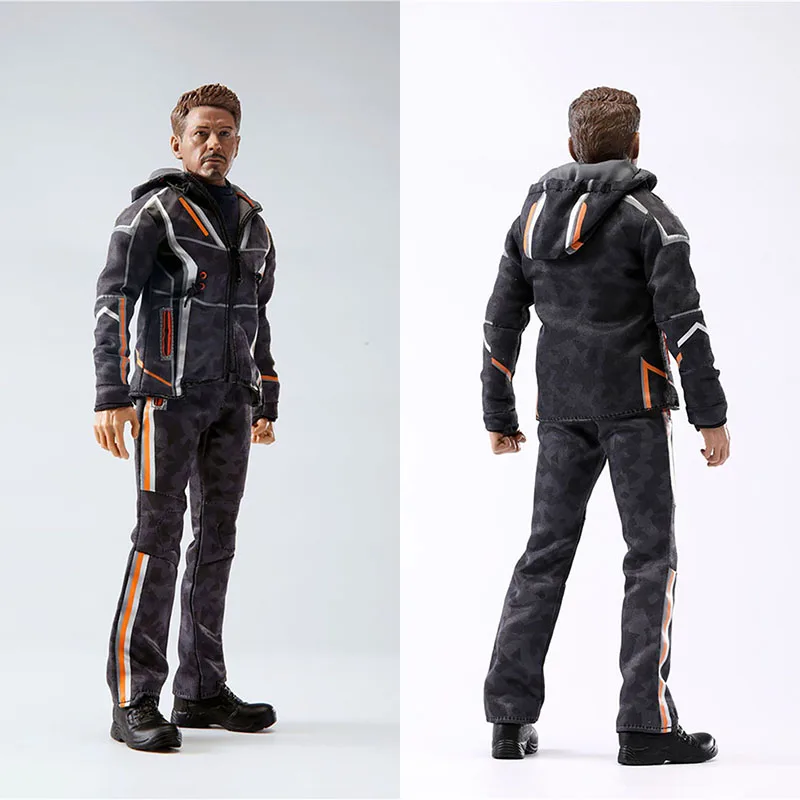 

XT-00116 1/6 Tony Nano Combat Uniform Set with Head Sculpt Male Soldier Clothes Model Fit 12'' Action Figure Dolls
