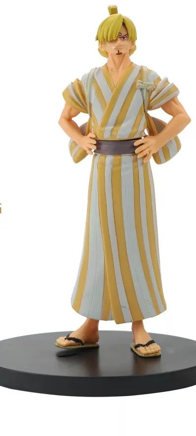 

Japan animation, model One Piece Kimono Luffy Zoro Sanji Usopp Figure model, anime character