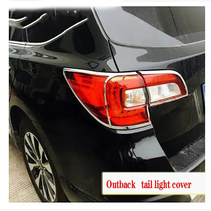 

For Subaru Outback 2015 2016 2017 Rear Taillight Shade Bright Strip Modified Rear Taillight Frame Decoration Accessories