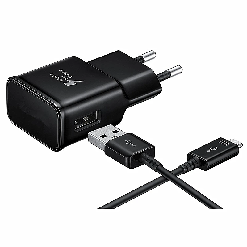 Быстрое зарядное устройство 9 В/1 67 а для Samsung A10 C9 быстрый адаптер Micro USB передачи