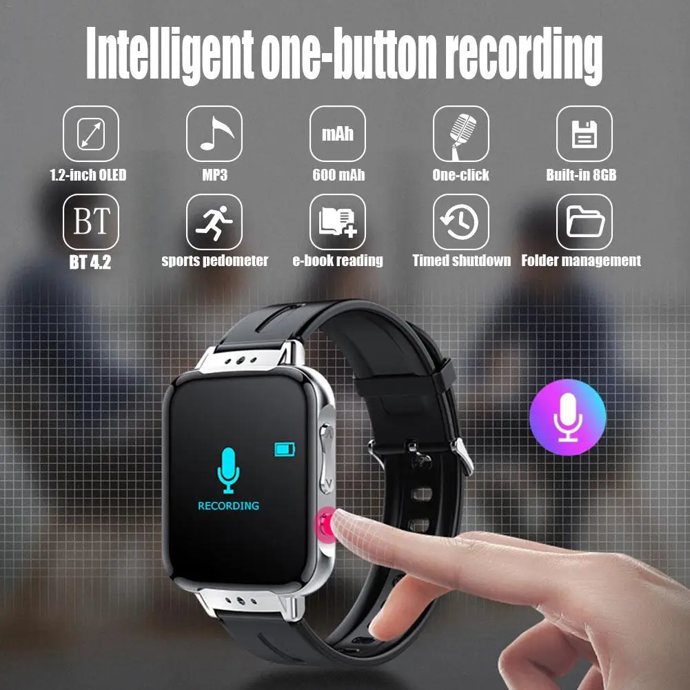 S11 Watch Bluetooth Running Mp3 Sports Pedometers Lossless Music Player e-Book Mini Student Walkman Hifi With Lyrics | Электроника