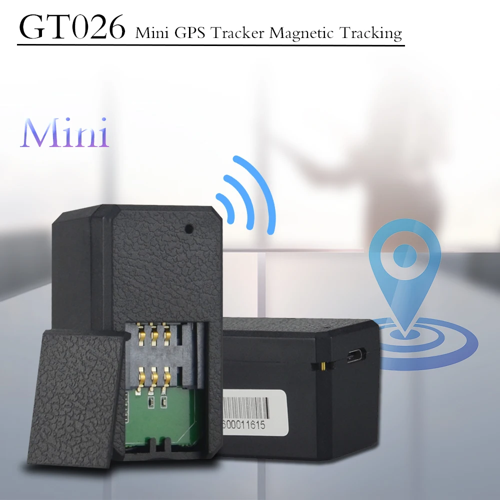 Умный мини gps трекер GT026 для транспортного средства персональный локатор