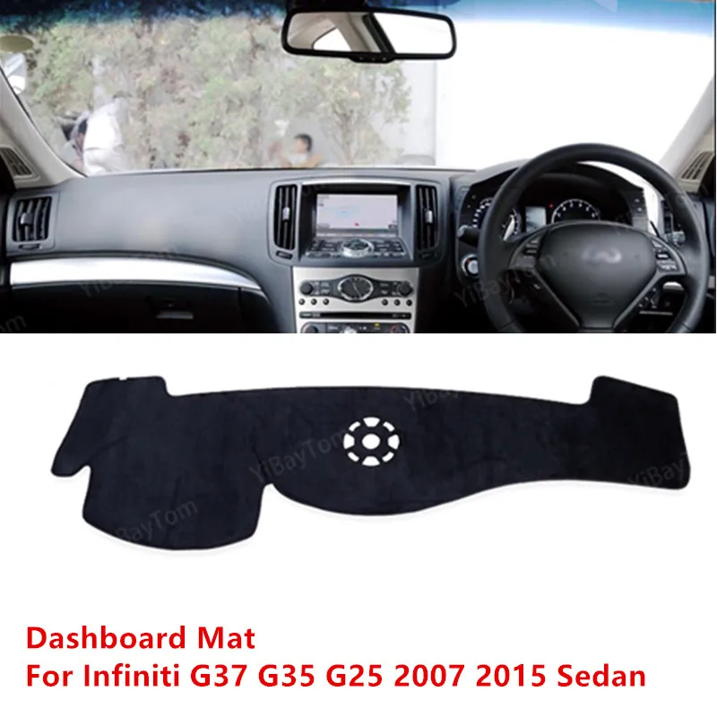 

Противоскользящий коврик для Infiniti G37, G35, G25, 2007, 2015, Sedan, Coupe, защита от солнца