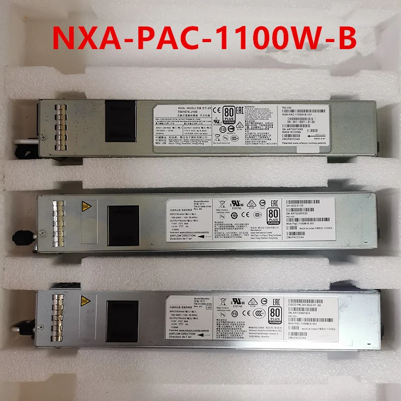 

New Original Switching Power Supply For Cisco N6K-C6001 1100W For NXA-PAC-1100W-B 341-0522-01