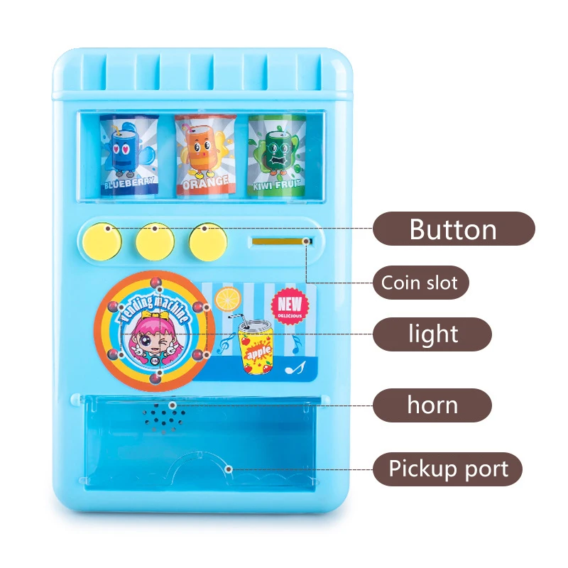 Новинка хит продаж детская игрушка имитация монета музыкальный напиток торговый