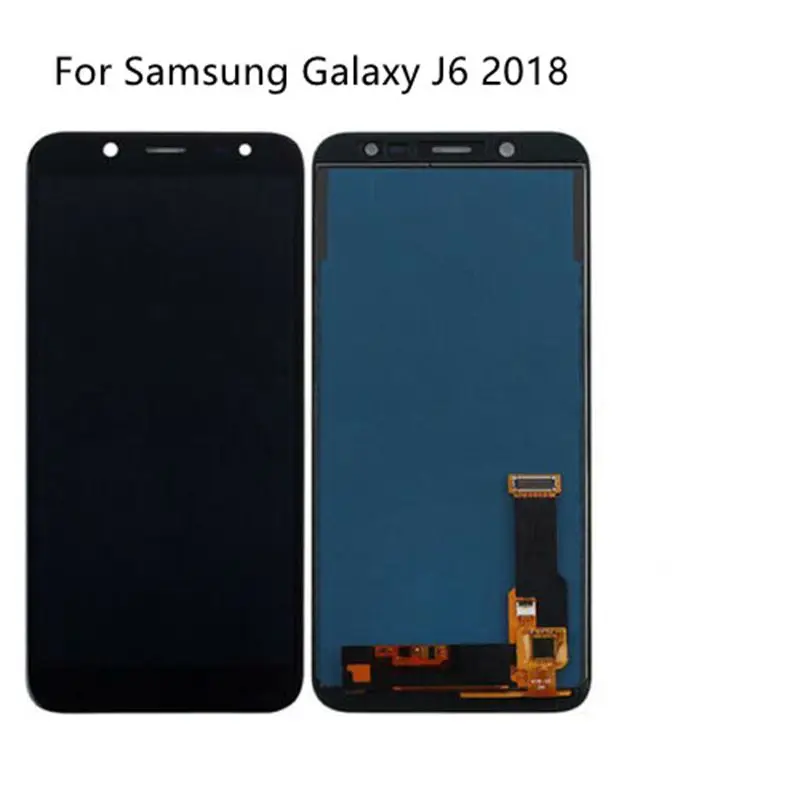 

100% Tested 5.6'' LCD For Samsung Galaxy J6 2018 J600F J600 Display With Touch Screen Digitizer Assembly Replacement Parts